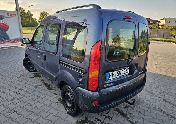 Renault Kangoo cena 8900 przebieg: 257096, rok produkcji 2004 z Łobez małe 172